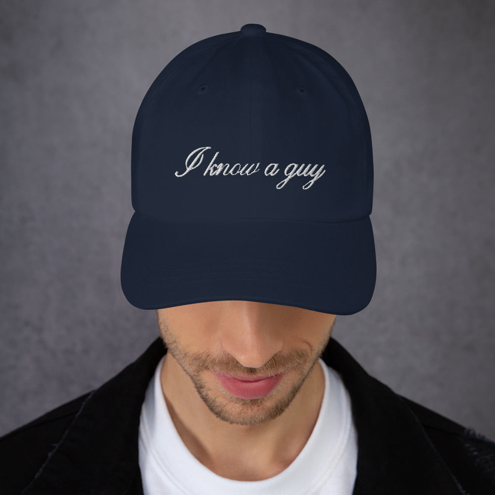 NAVY I Know a Guy Hat