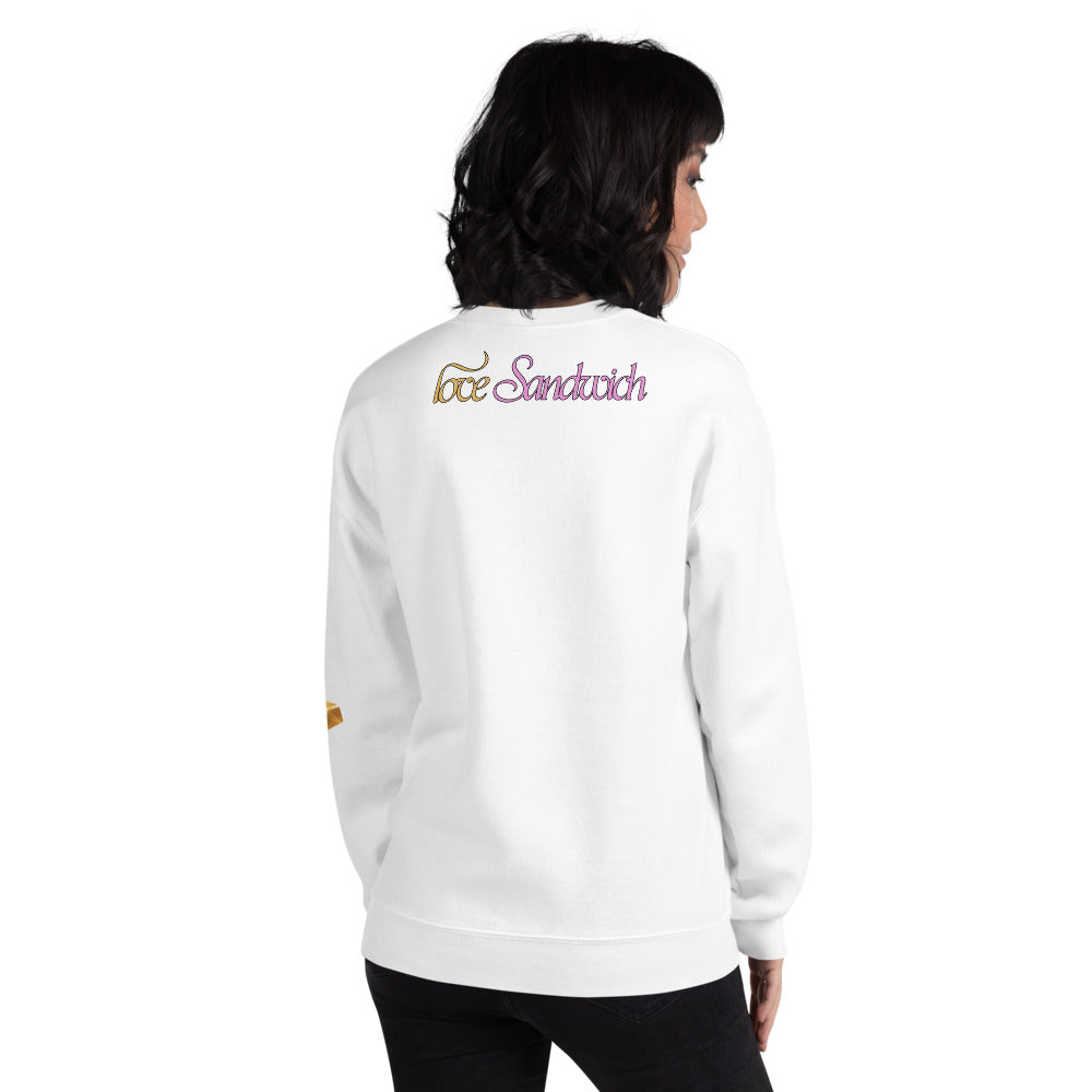 WHITE Flowers Die Unisex Sweatshirt