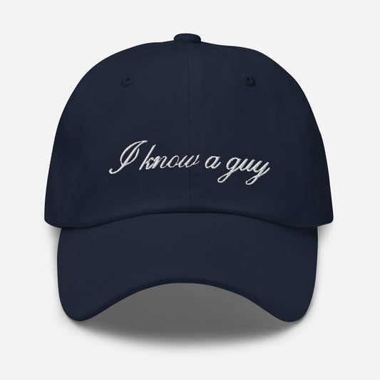 NAVY I Know a Guy Hat